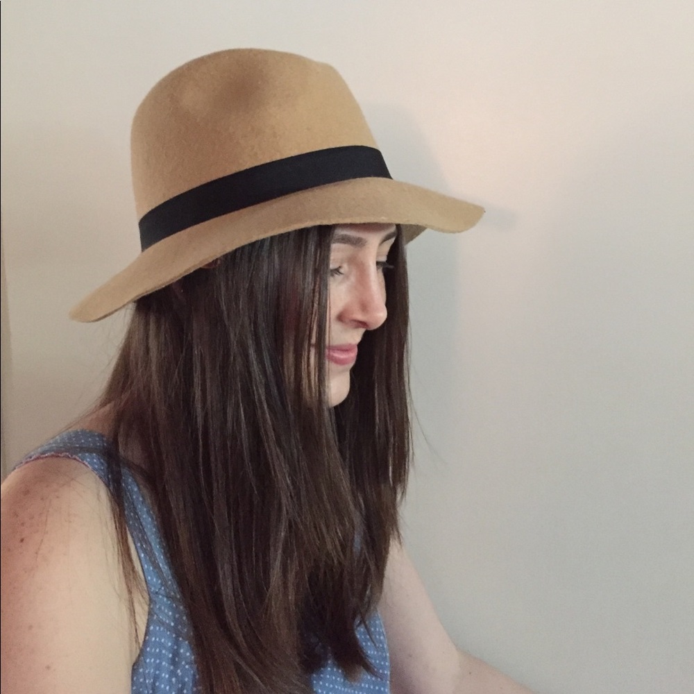 Tan summer hat